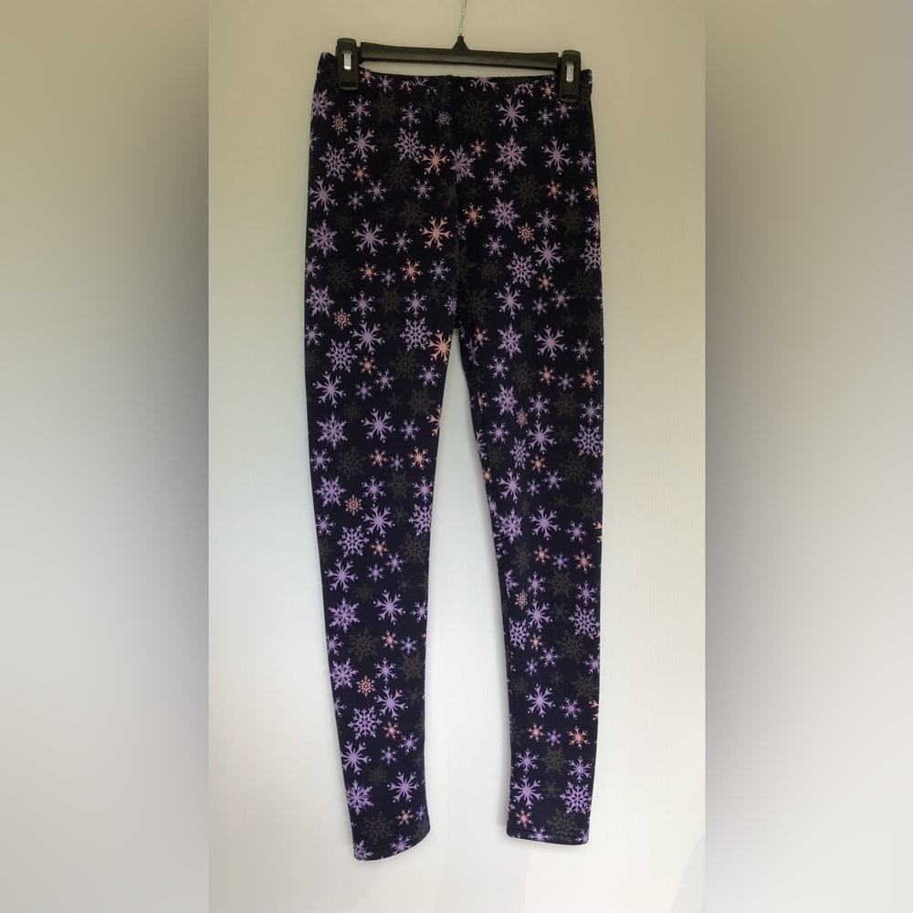 Snowflake Fleece Lined Pants m/l